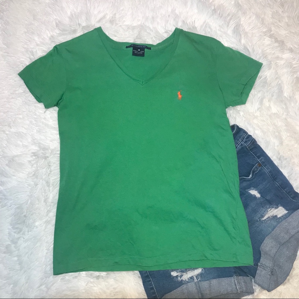 Polo green t shirt